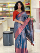 Brocade Weaving Semi Silk Saree | TR151