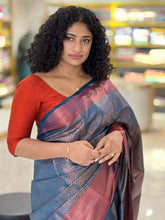 Brocade Weaving Semi Silk Saree | TR151