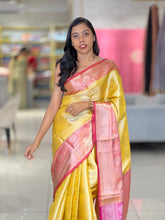 Silver Zari Weaved Traditional Patterned Semi Silk Saree | NN377
