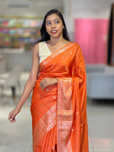 Zari Check With Buta Weaved Banarasi Silk Saree | NN366