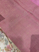 Printed Silk Linen Saree | JRT135