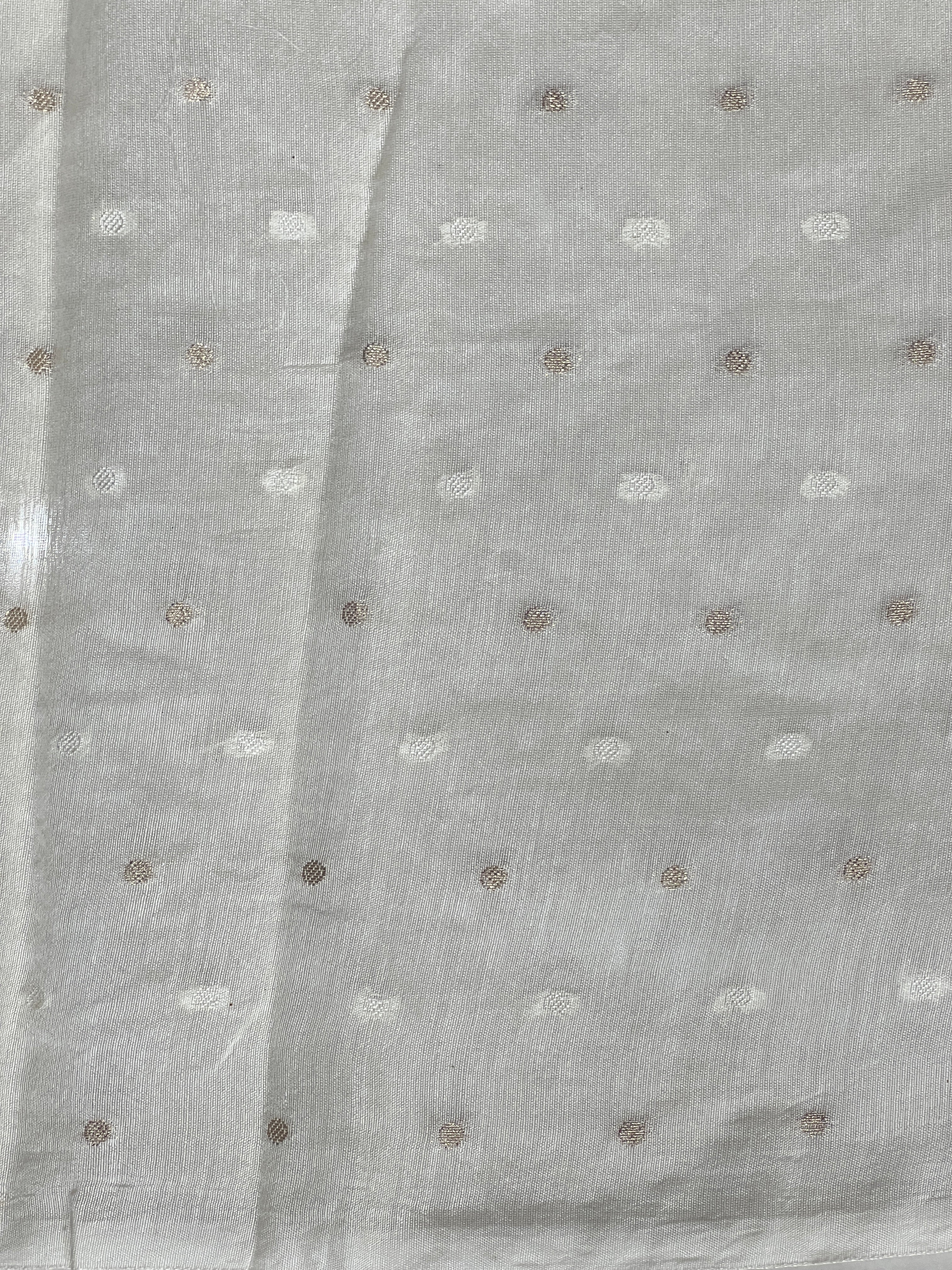 Applique Work Detailed Organza Saree | MM348