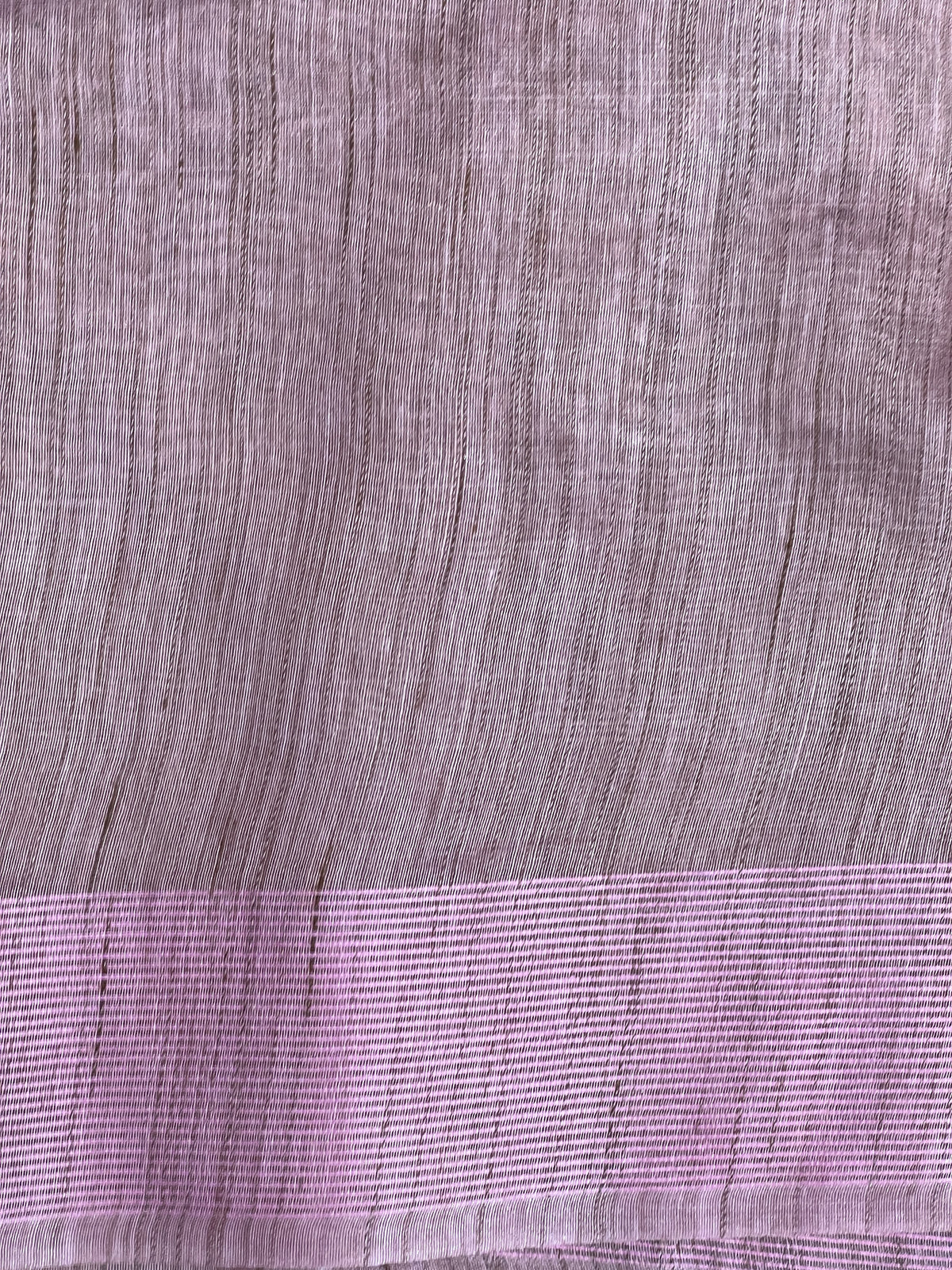 Floral Embroidered Bhagalpuri Linen Saree  | NHH741