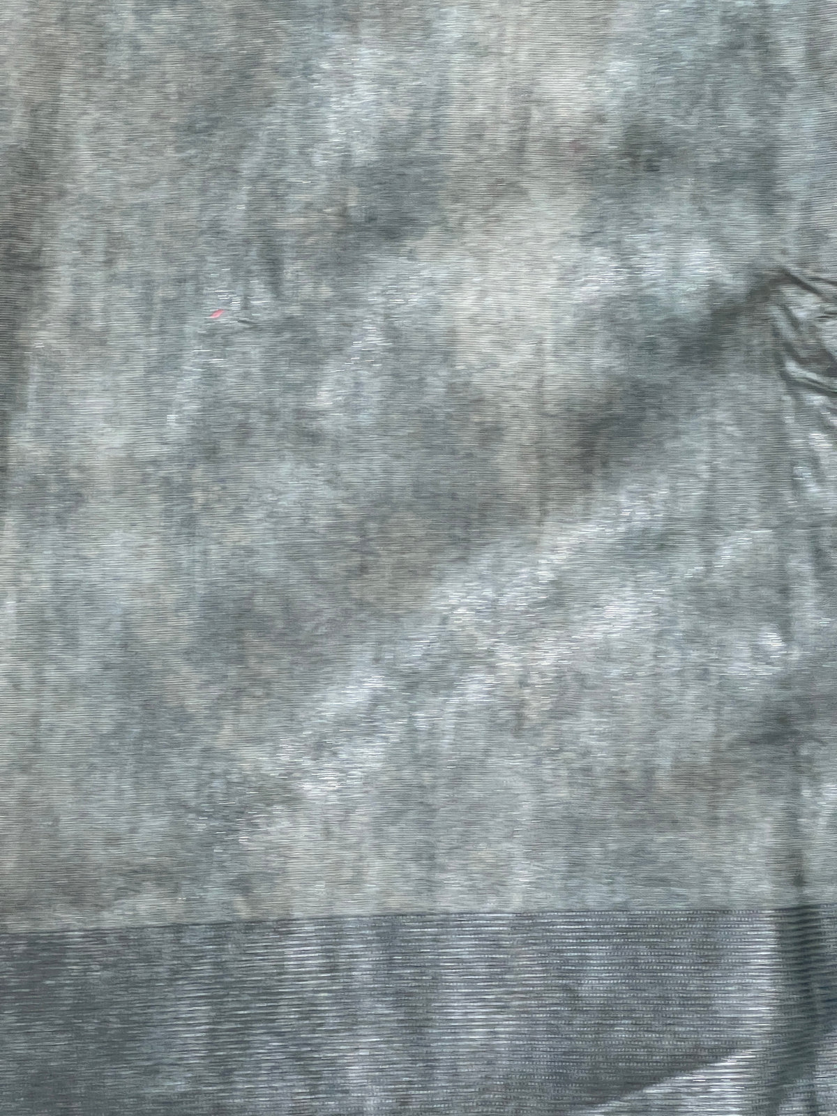 Floral Embroidered Bhagalpuri Linen Saree  | NHH740