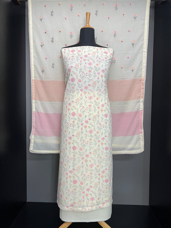 Floral Digital Printed Cotton Salwar Set | HE126