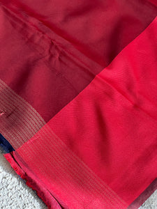 Zari Weaved Brocade Patterned Semi Silk Saree | KAC129