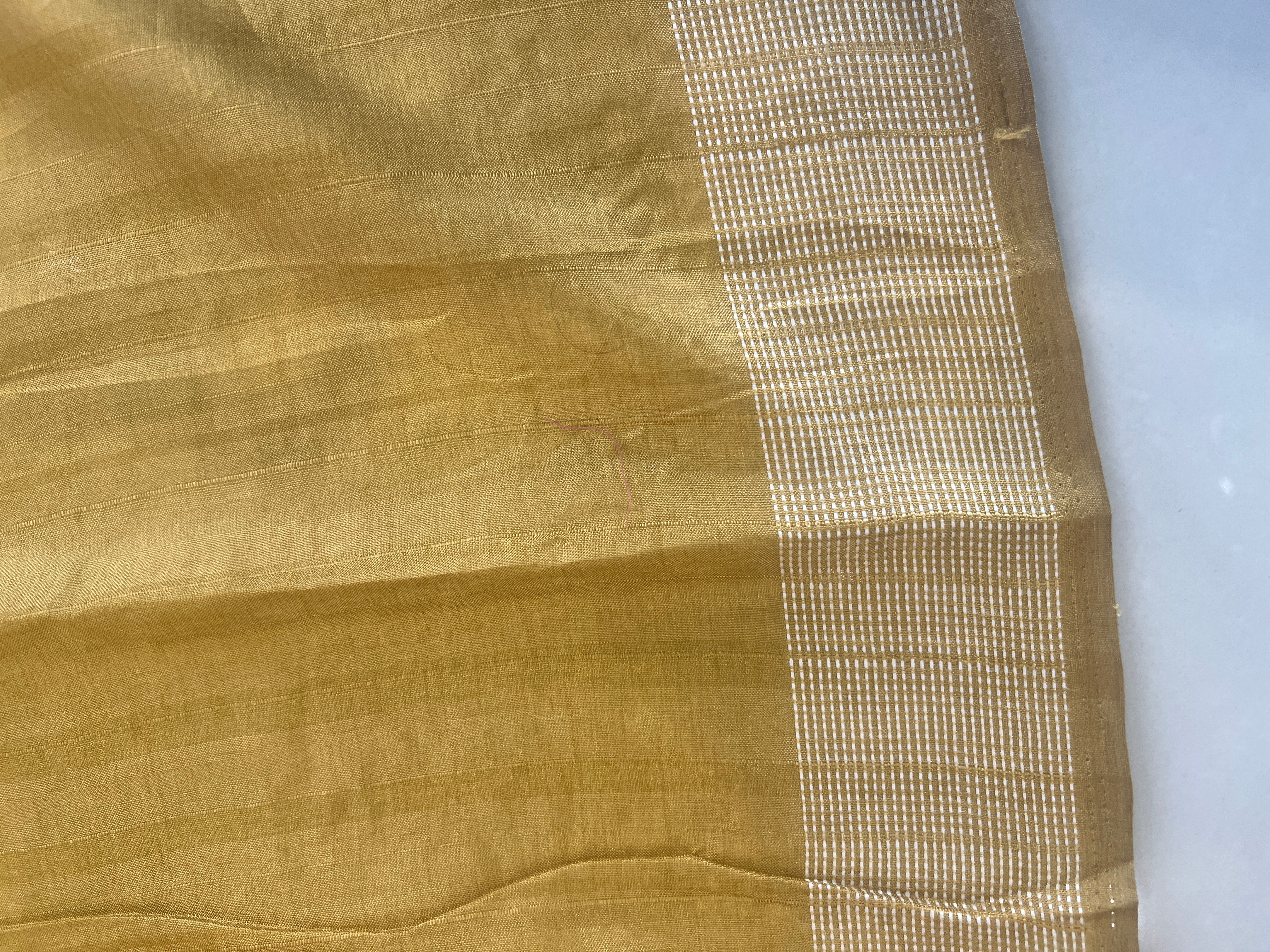 Point Embroidery Semi Silk Saree | SUN232
