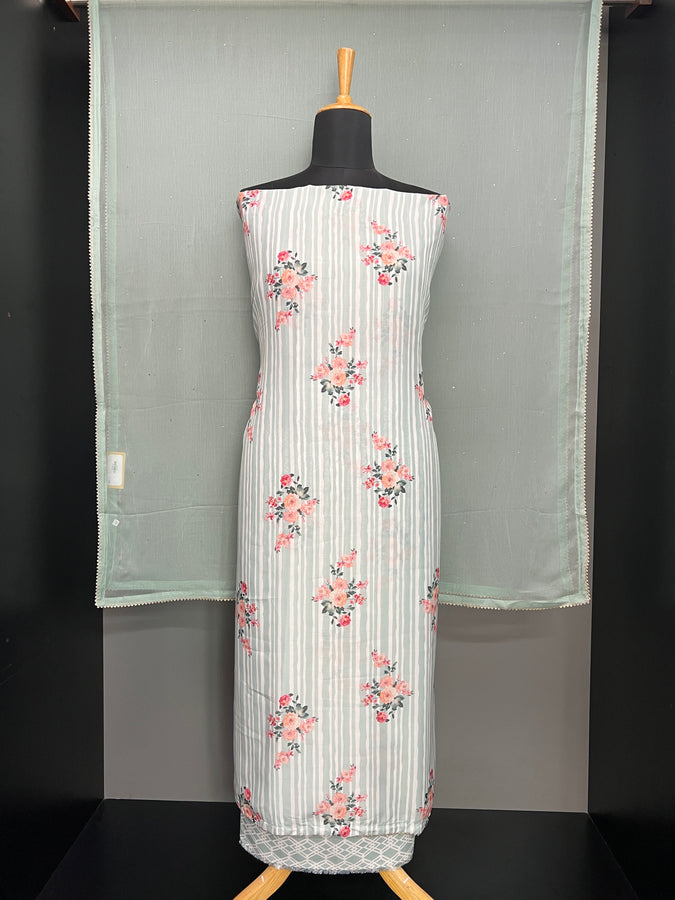 Floral Digital Printed Cotton Salwar Set | HE124