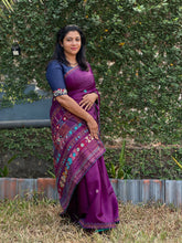 Embroidered Semi Silk Saree | BLD207