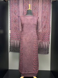 Ajrakh Printed Kota Salwar Set | HE154