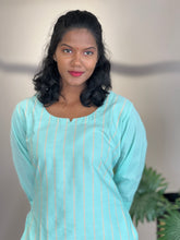 Stripe Patterned Cotton Kurta | SV103