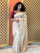 Buta Weaved Chanderi Finish Saree | NN143