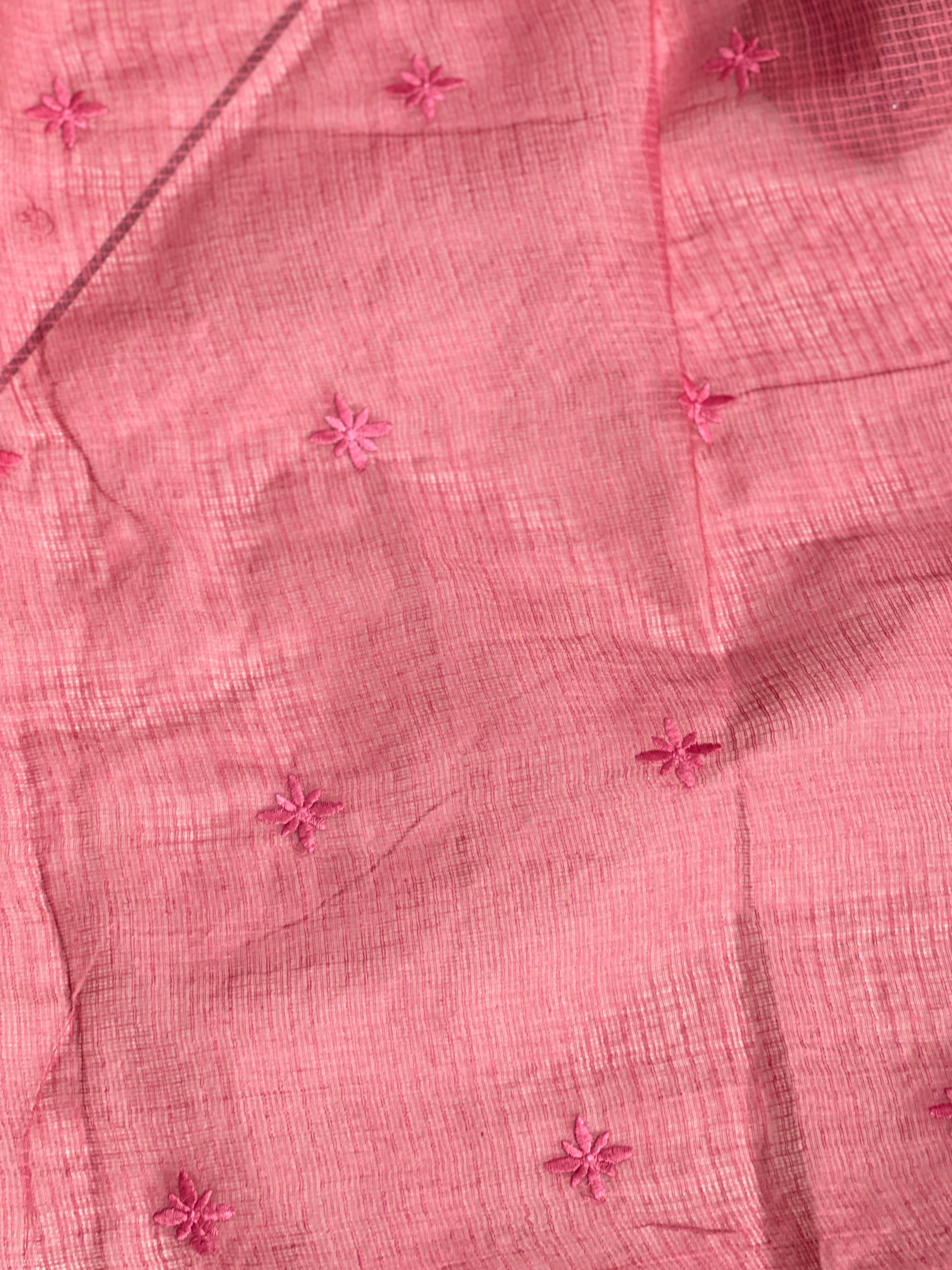 Machine Embroidery Detailed Kota Saree | PF1206