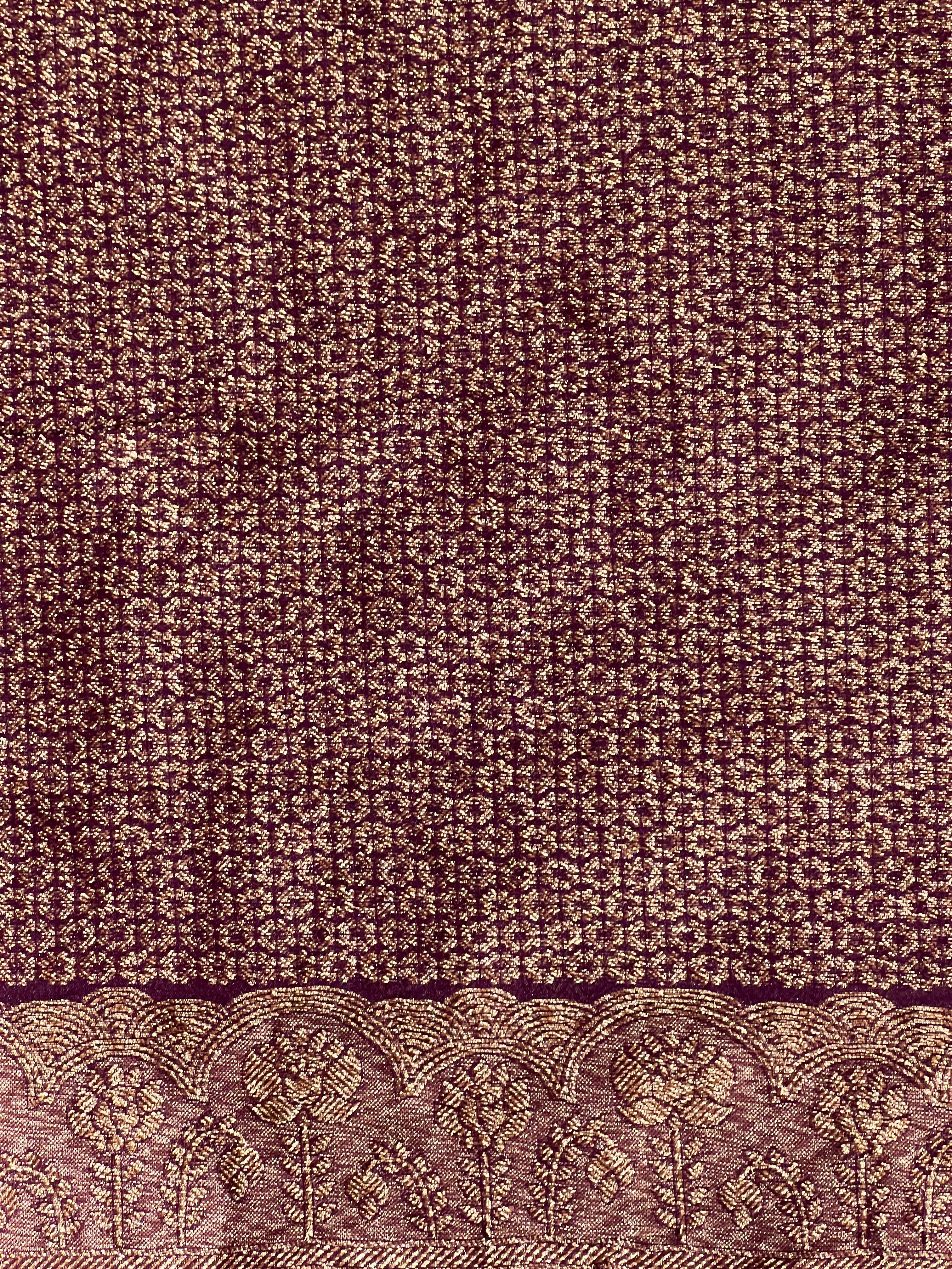 Bandhani Tie & Dye patterned Banarasi Silk Saree | YNG662