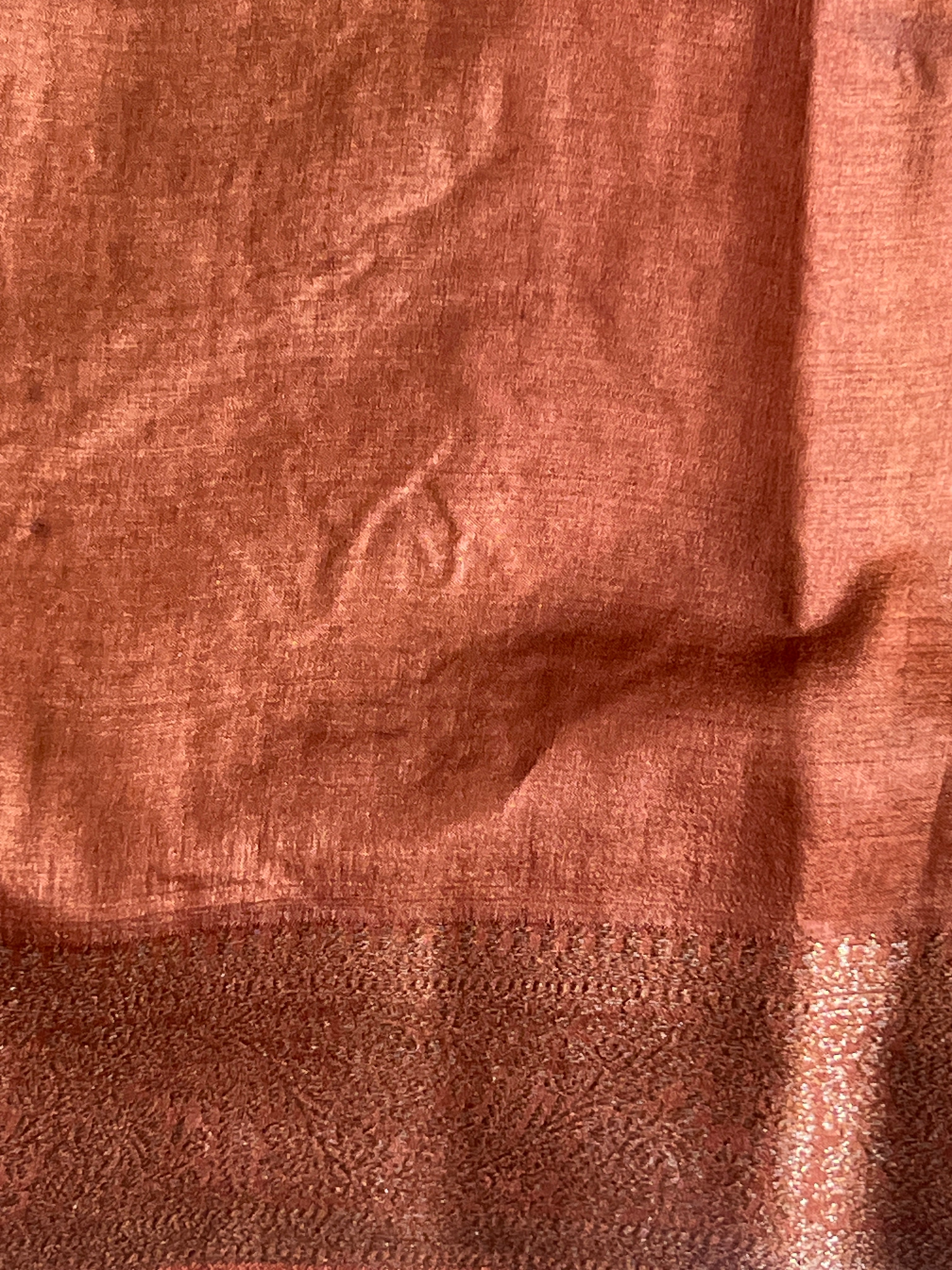 Buta Woven Pattern Banarasi Tussar Saree | ZSS131