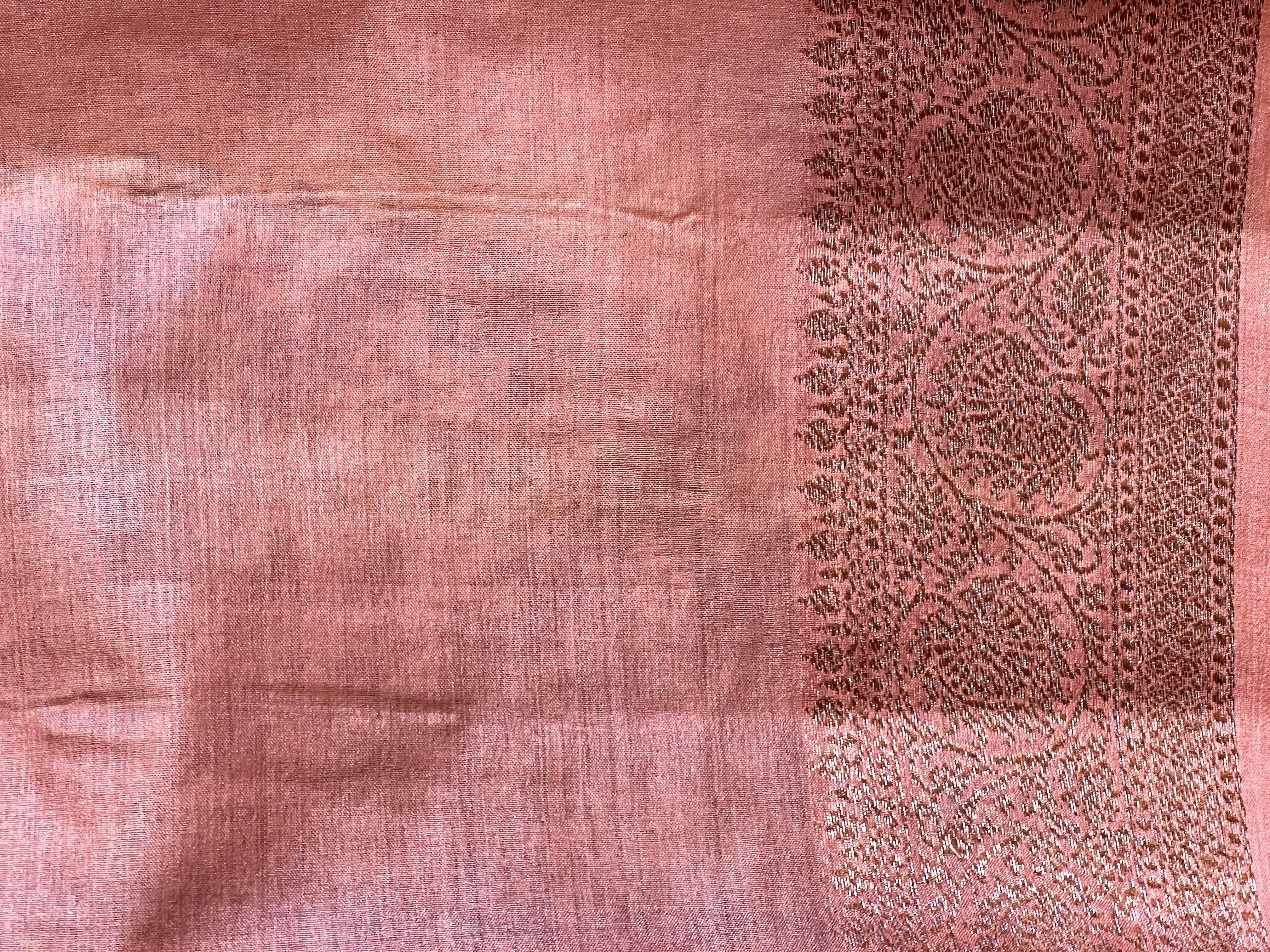 Buta Woven Pattern Banarasi Tussar Saree  | ZSS126