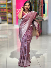 Banarasi Woven Geometric Patterned Semi Silk Saree | NN303