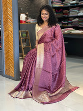 Banarasi Weaved Satin Crepe Saree | YNG252