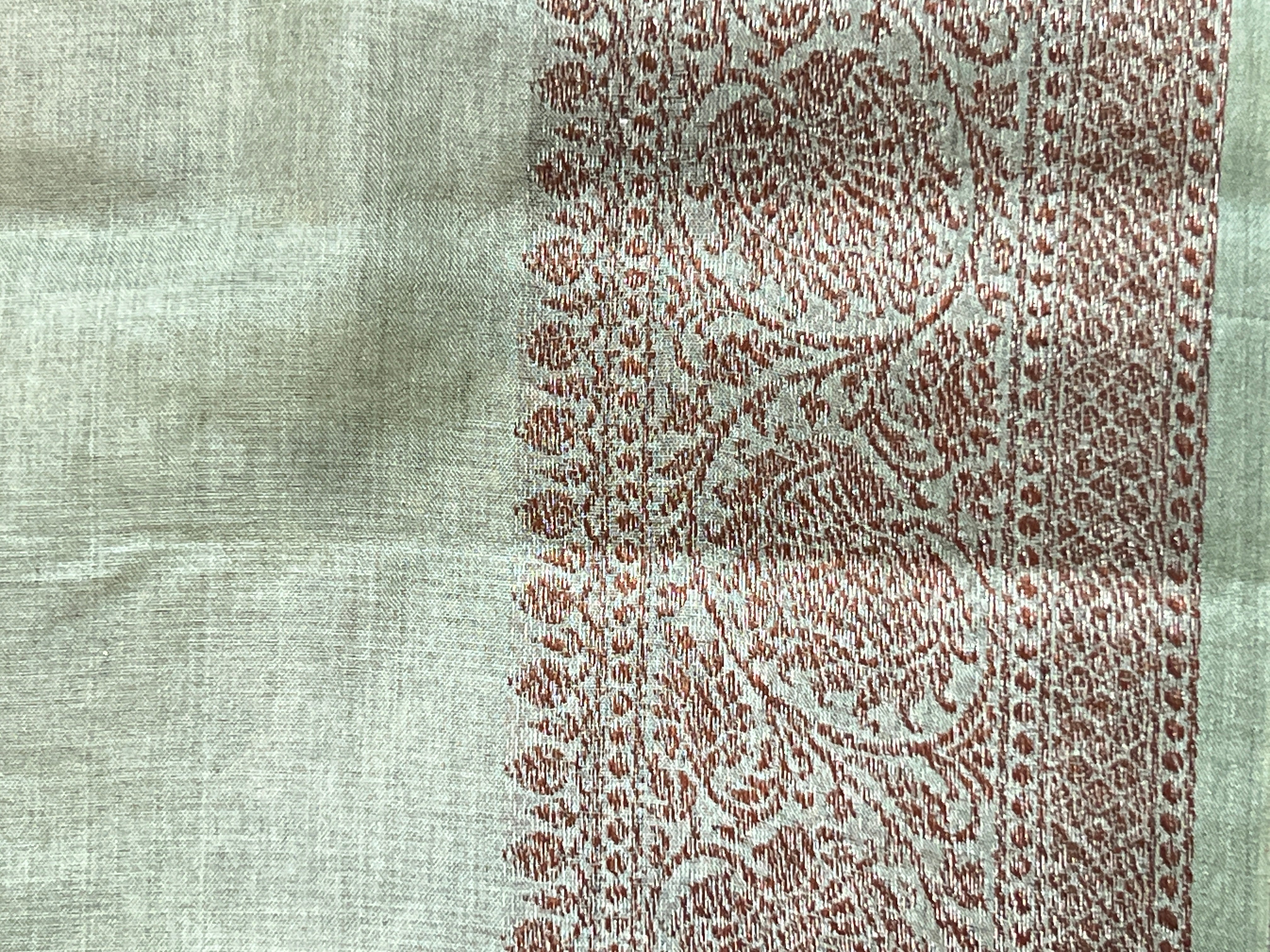 Buta Woven Pattern Banarasi Tussar Saree | ZSS124