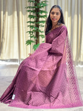 Machine Embroidery With Cutwork Detailed Silky Kota Saree | BLD1185