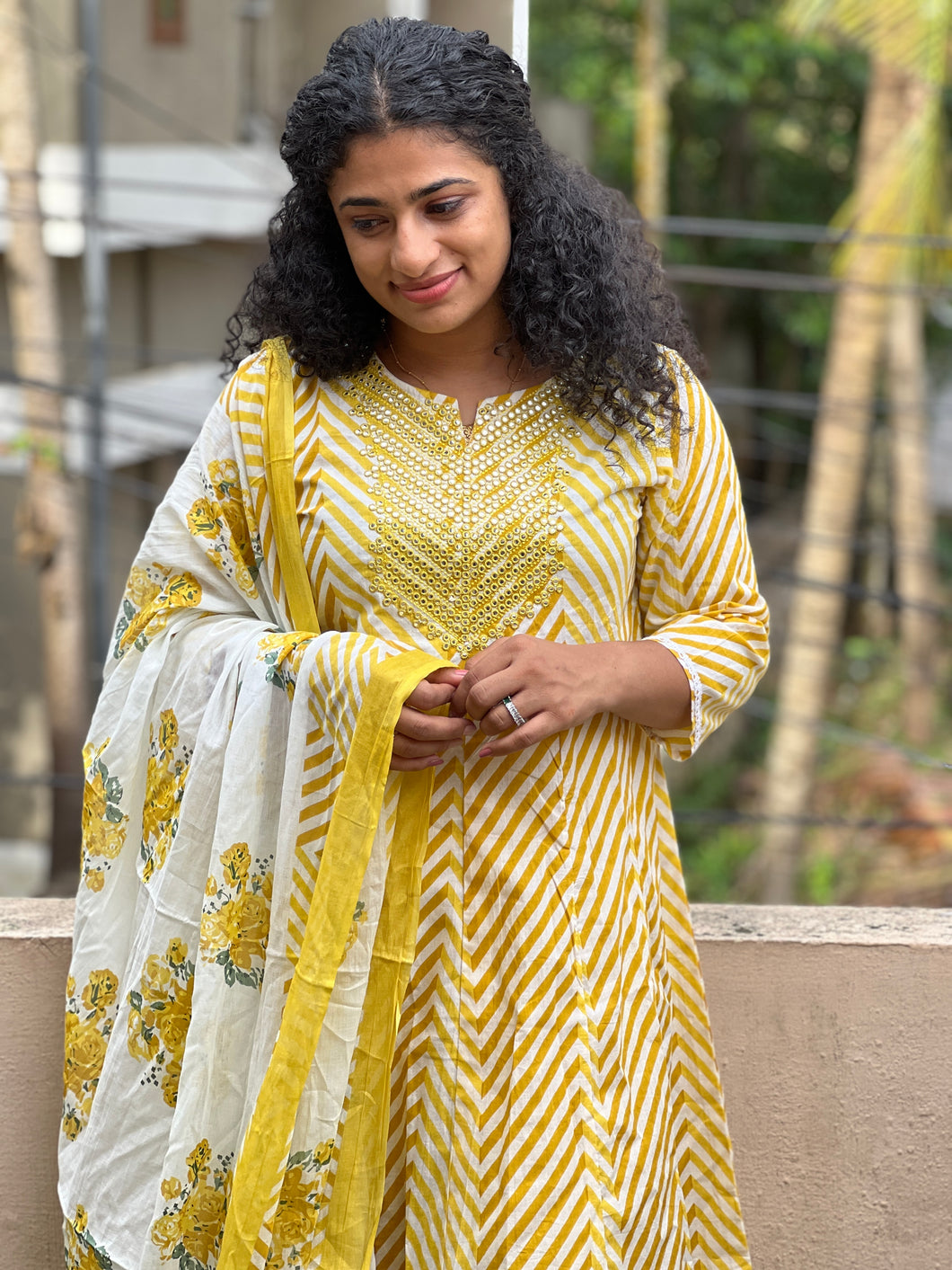 Printed Cotton Kurta Set | NCF168
