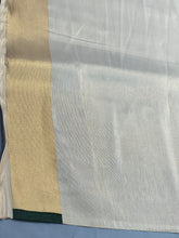 Tissue Weaving Check patterned Semi Silk Saree | HT226