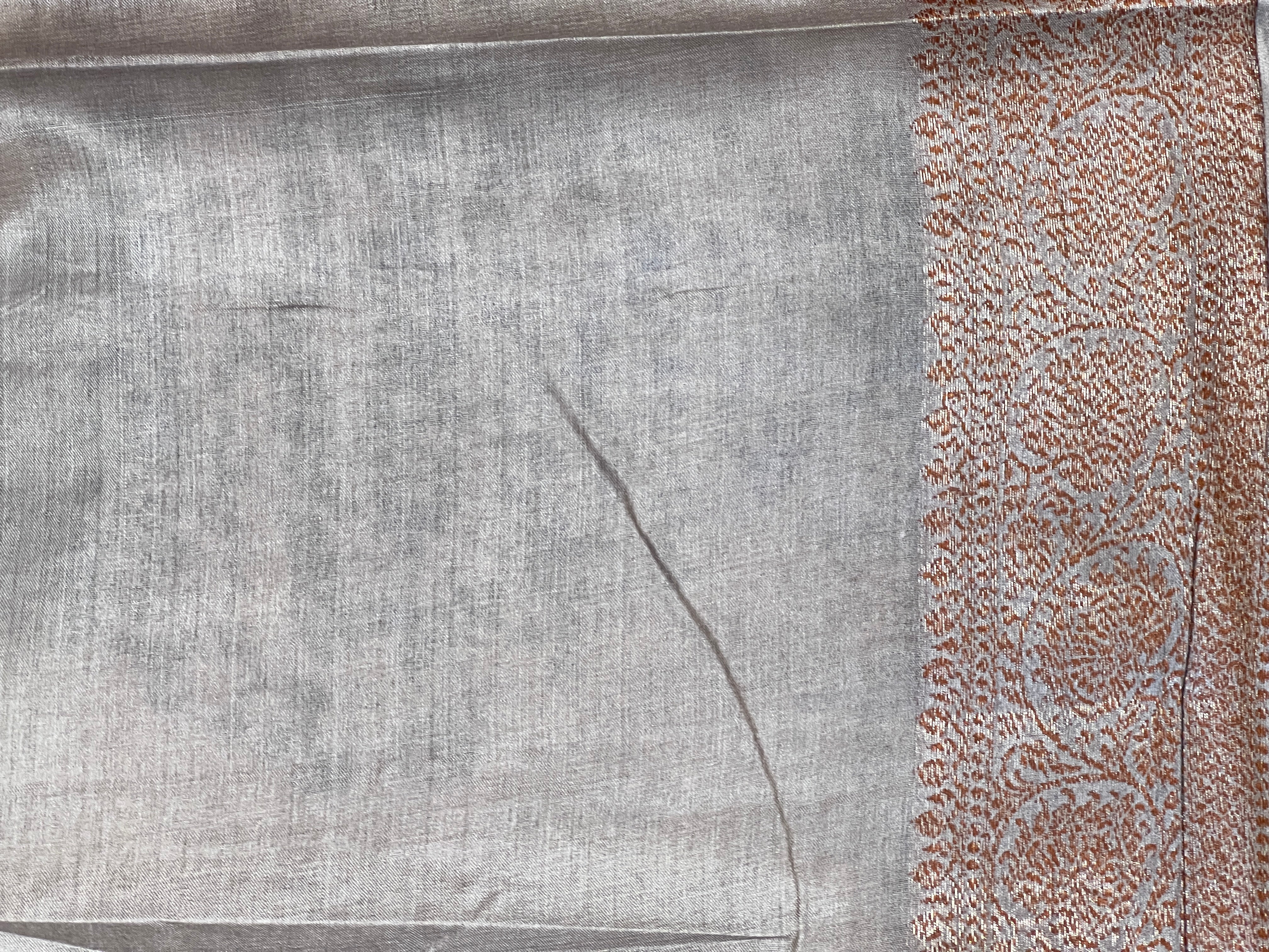 Buta Woven Pattern Banarasi Tussar Saree  | ZSS125
