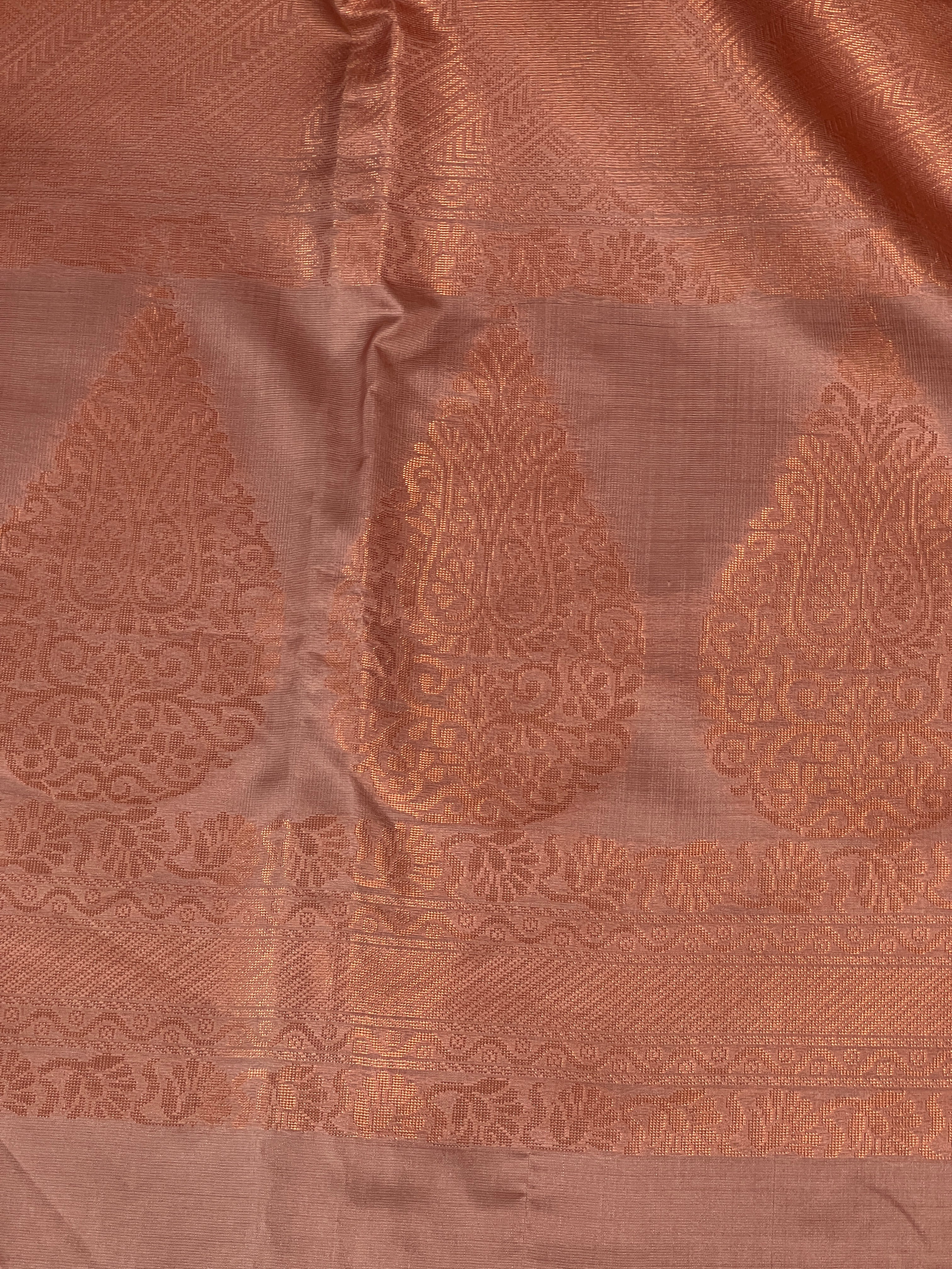 Zari Woven Semi Silk Saree | PRS103