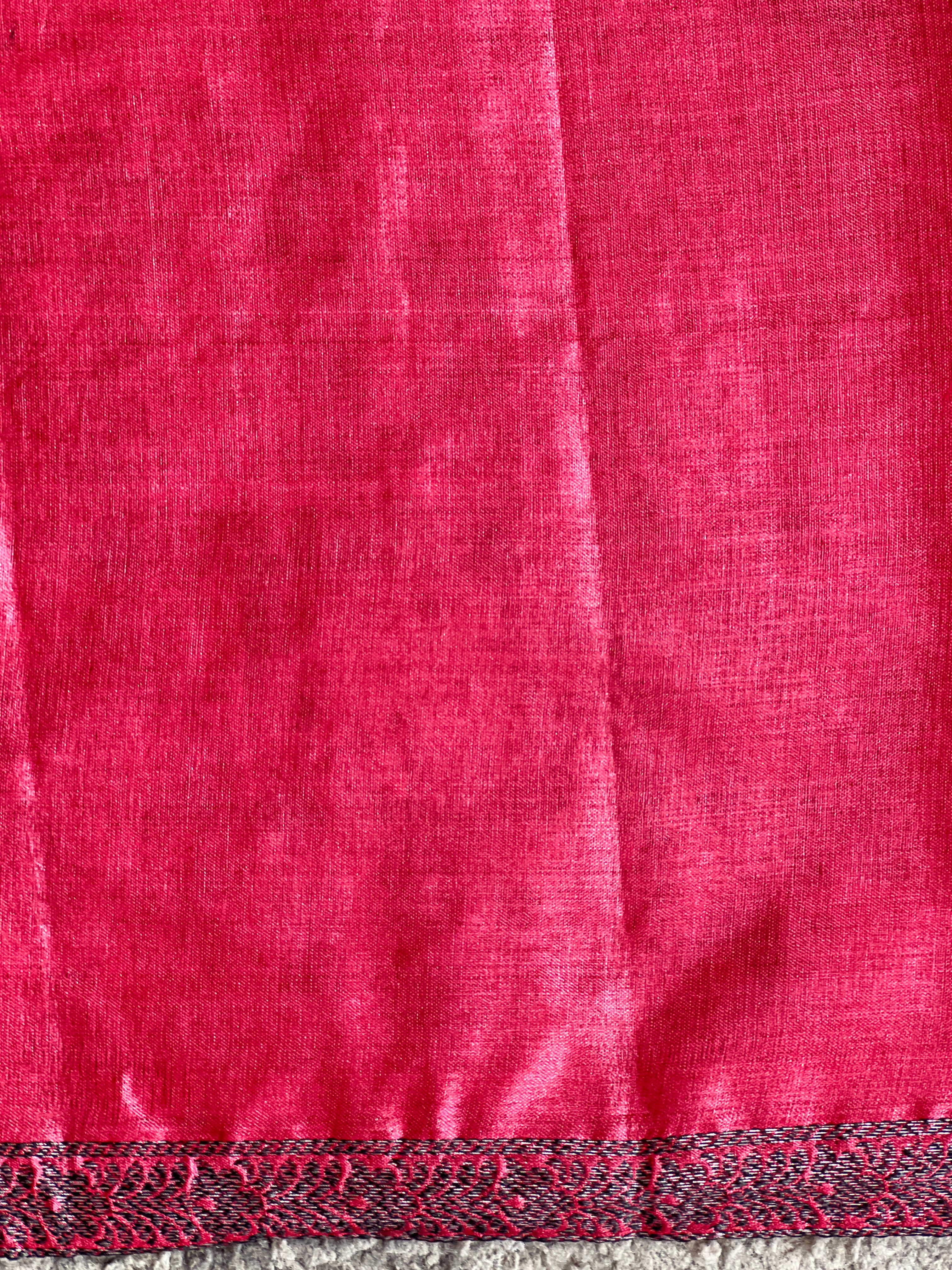 Tie & Dye Pattern Tussar Saree | GA126