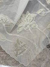 Tissue Applique Detailed Organza Saree | MM146
