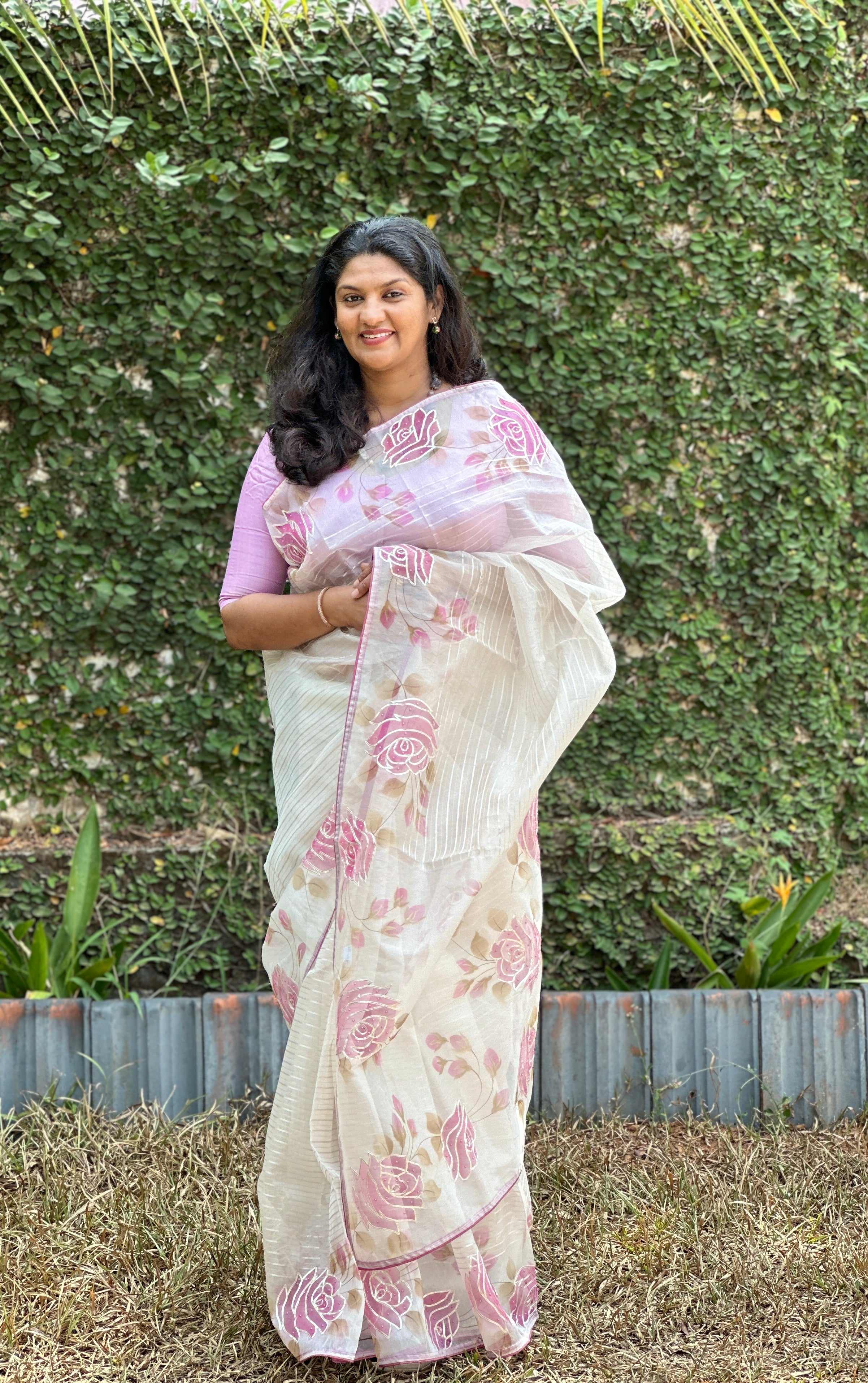 Hand Painted Floral Design | SBS816