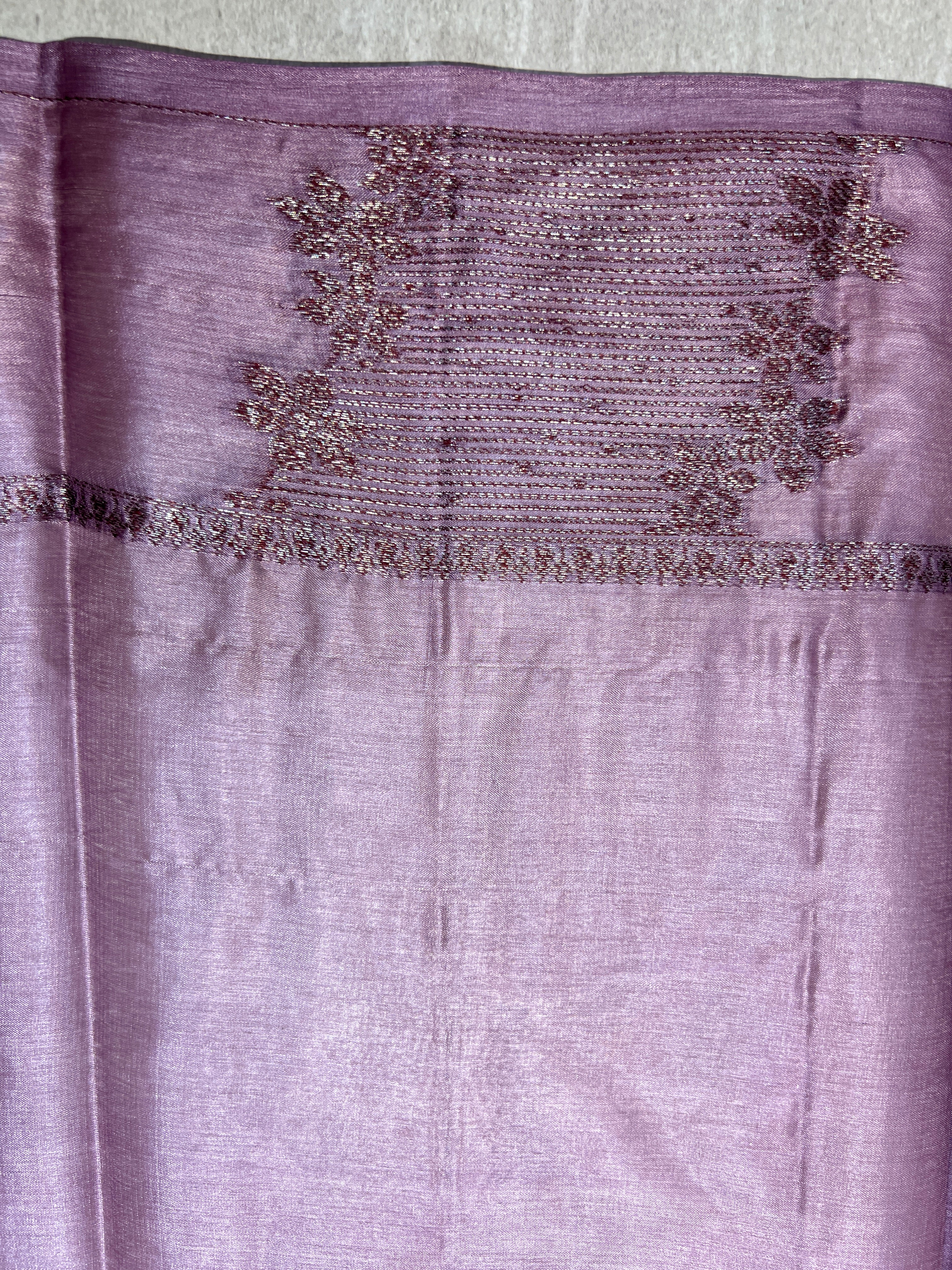 Buta Woven Pattern Tussar Saree | GA116