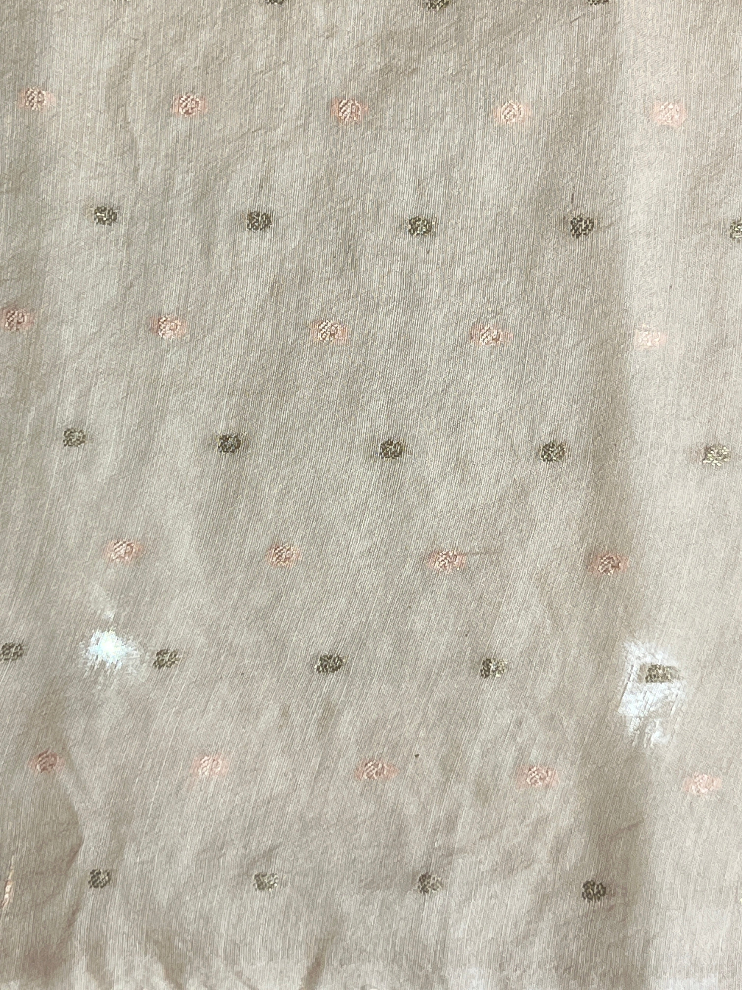 Floral Applique Detailed Organza Saree | MM361