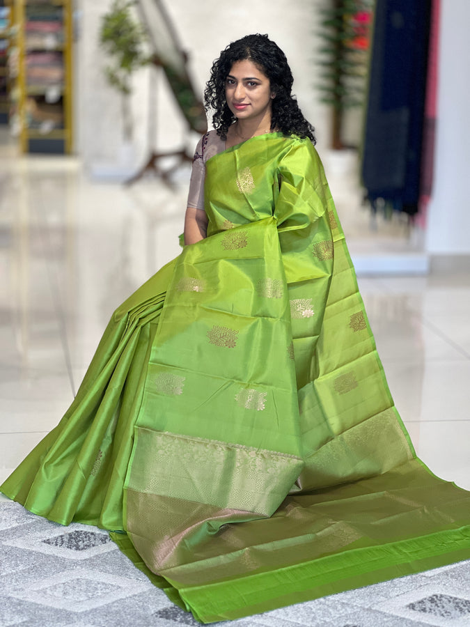 Thread Woven Soft Silk Saree | SMS217