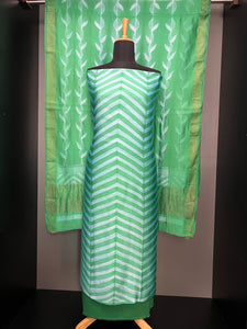 Printed Chanderi Salwar Set | HE184