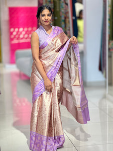 Banarasi Weaved Semi Silk Saree | NN302