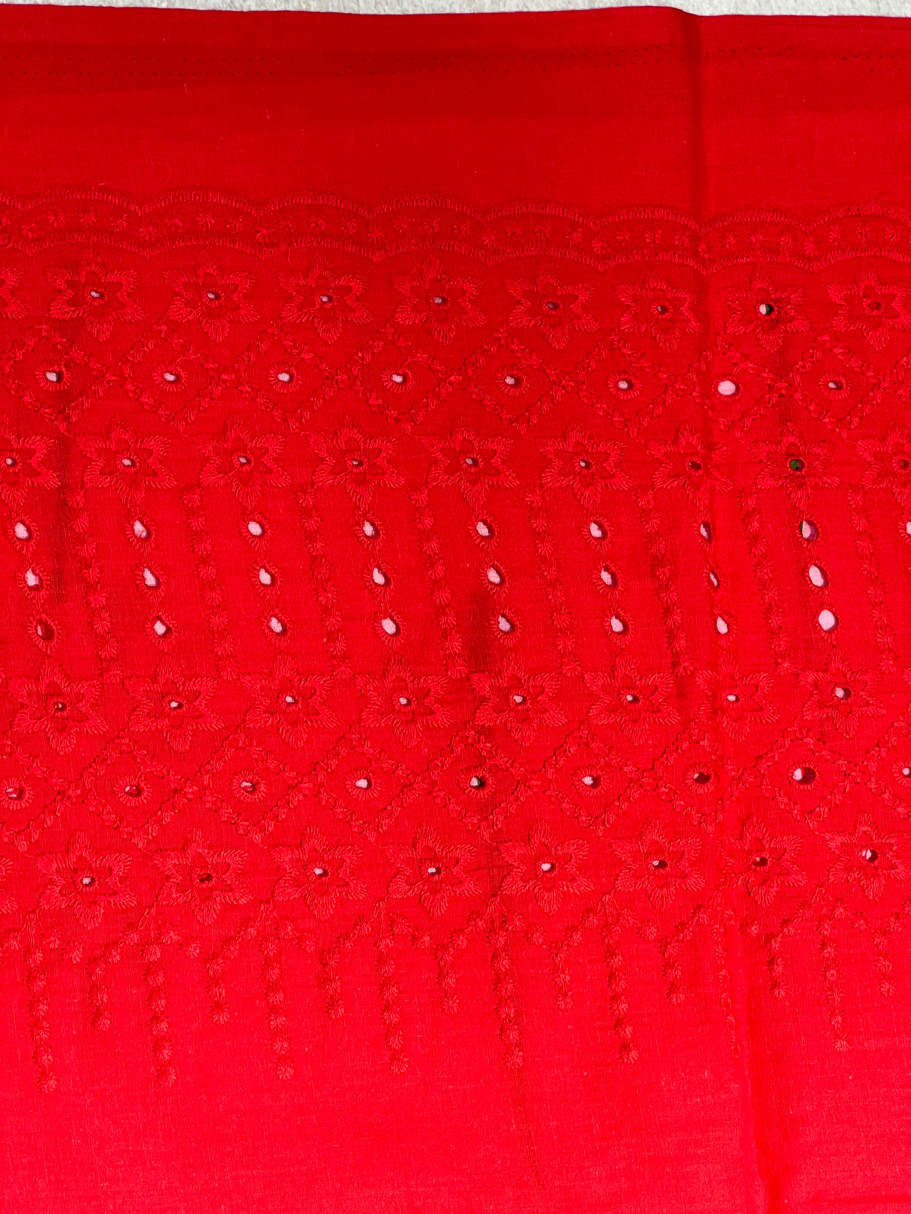 Block Printed Soft Cotton Saree | SFA125