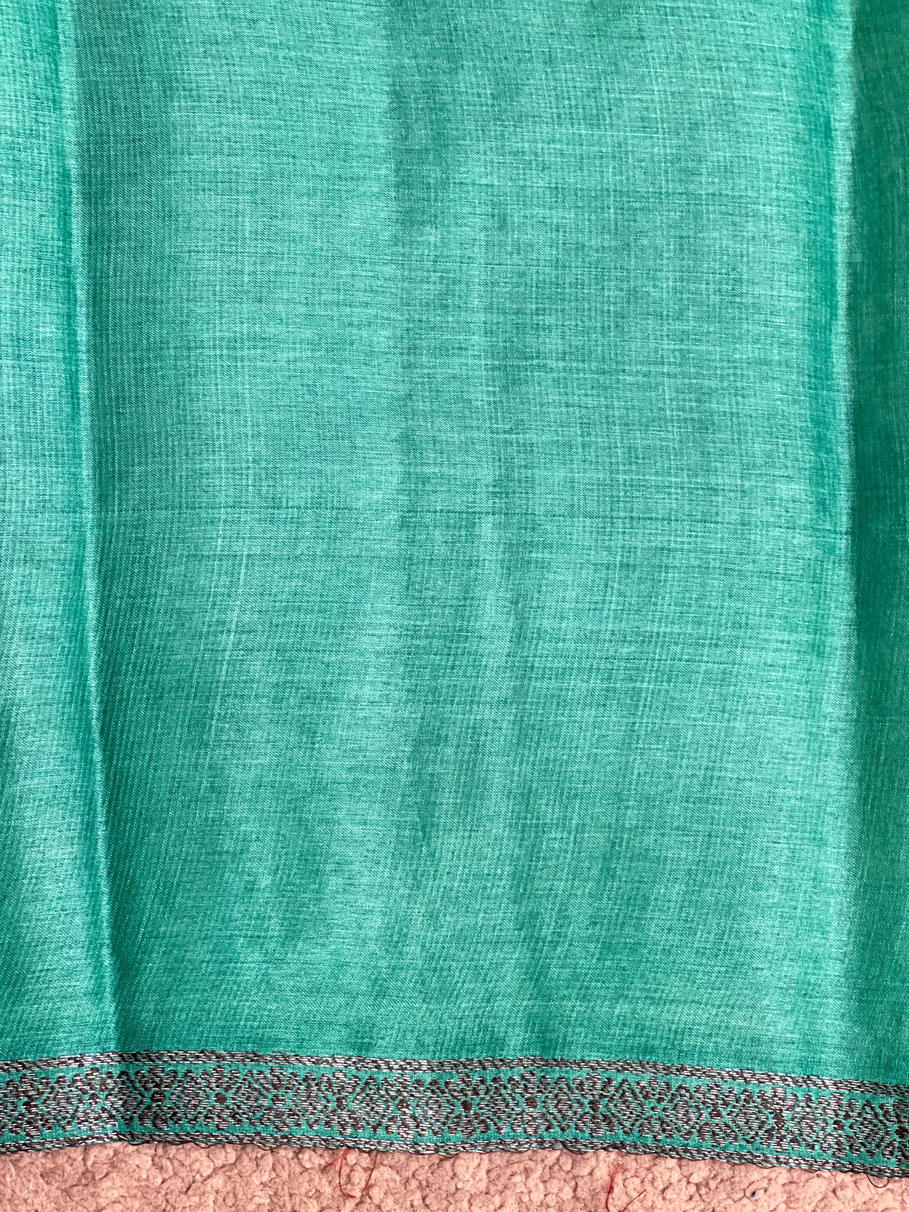 Tie & Dye Pattern Tussar Saree | GA122