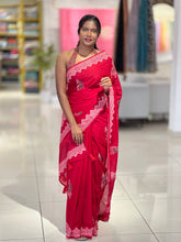 Block Printed Cotton Saree | SFA123
