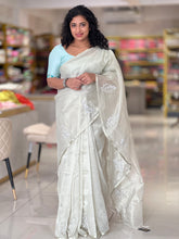 Hand Embroidery Tissue Kota Saree | SVF138