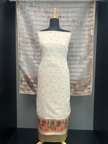 Digital Print  Chanderi Salwar Set  | SUN593