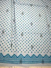 Block Printed Cotton Saree | SFA121