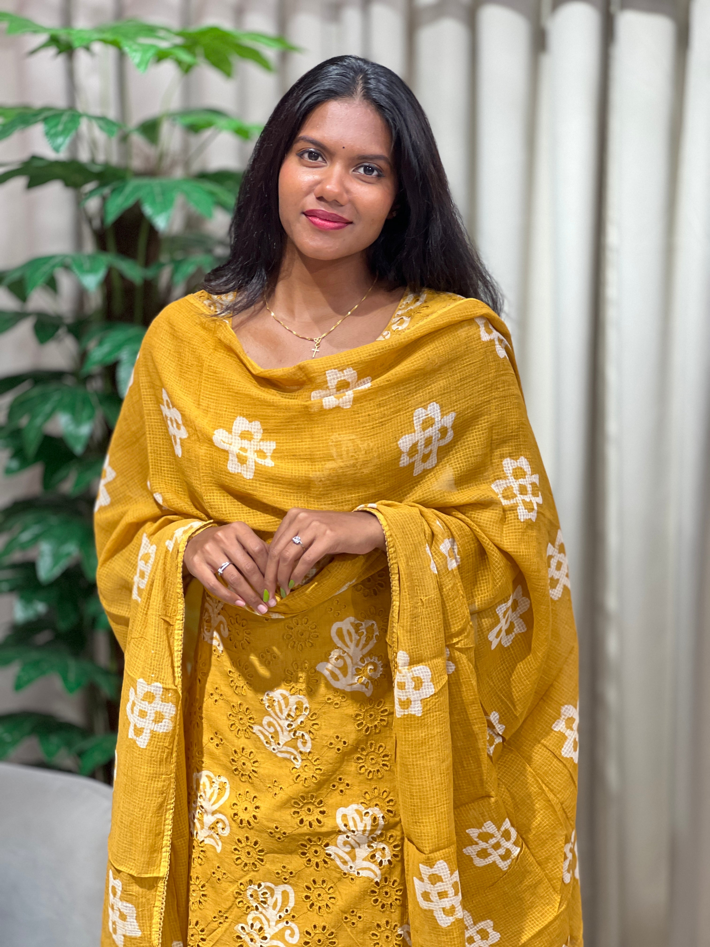 Batik Printed Cotton Kurta Set | SLM145