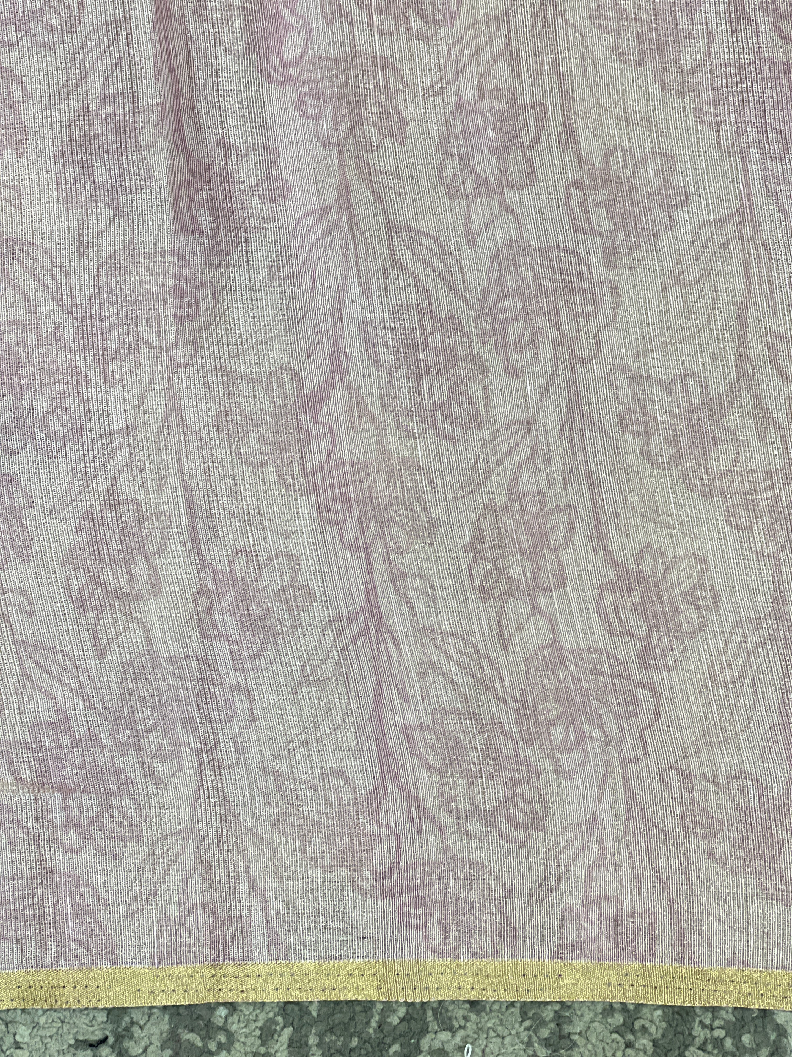 Digital Printed Floral Pattern Organza Saree | YNG1359