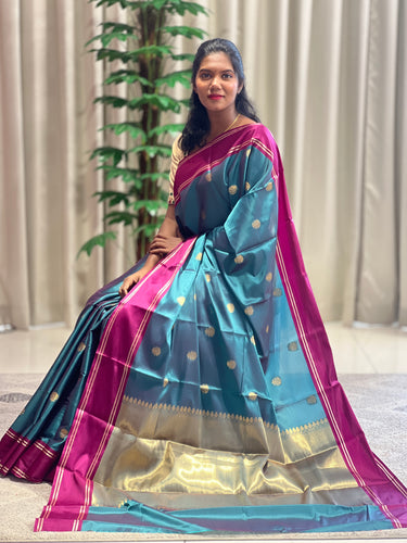 Banarasi Weaved Semi Silk Saree | NN300