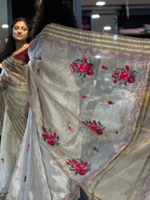 Hand Embroidery Tissue Saree | BLD227