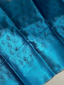 Embossed Weaving Patterned Semi Silk Saree | NN301