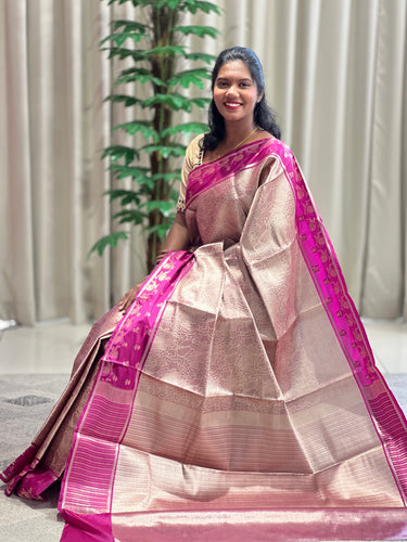 Banarasi Weaved Semi Silk Saree | NN298