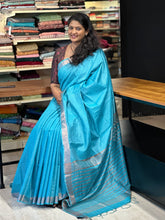 Kadiyal Woven Bhagalpuri Linen Saree | SK304