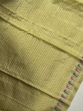 Jamdani Weaved Organza Finish Saree | YNG547